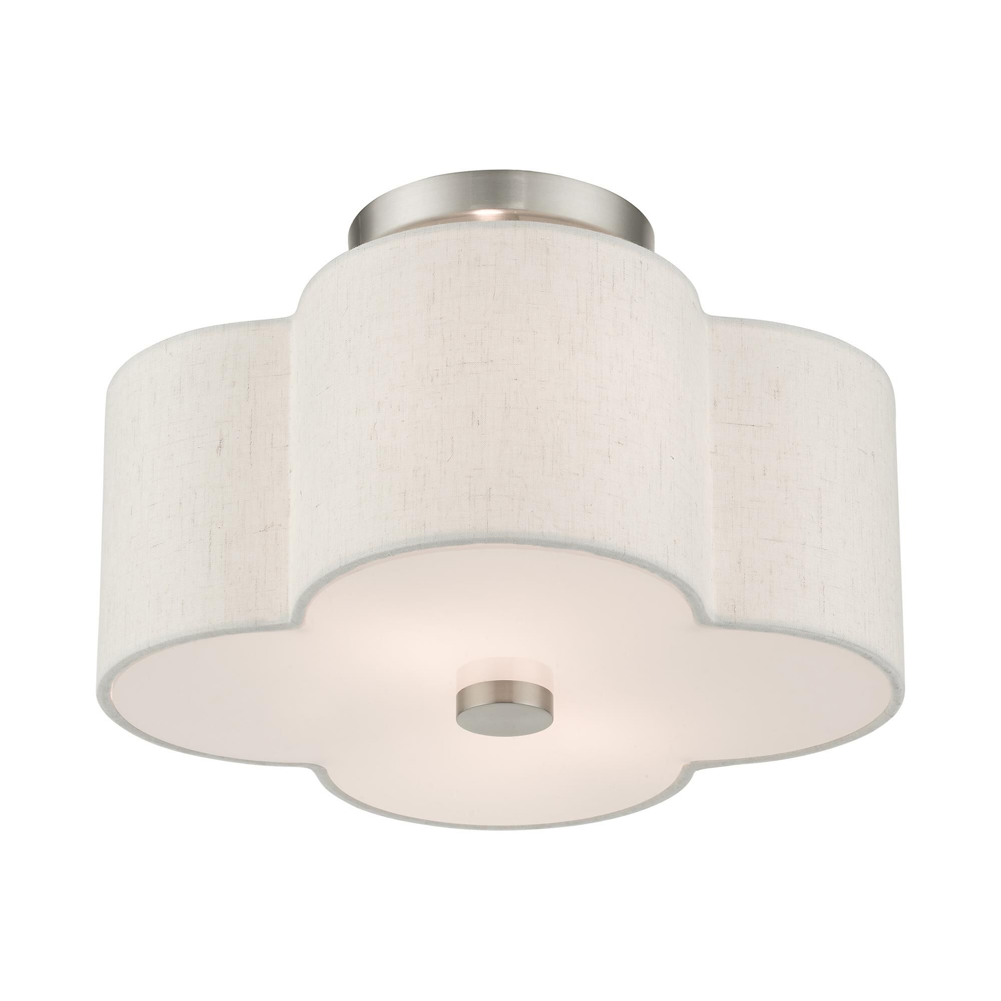 Solstice 2 Light Semi Flush Mount by Livex Lighting