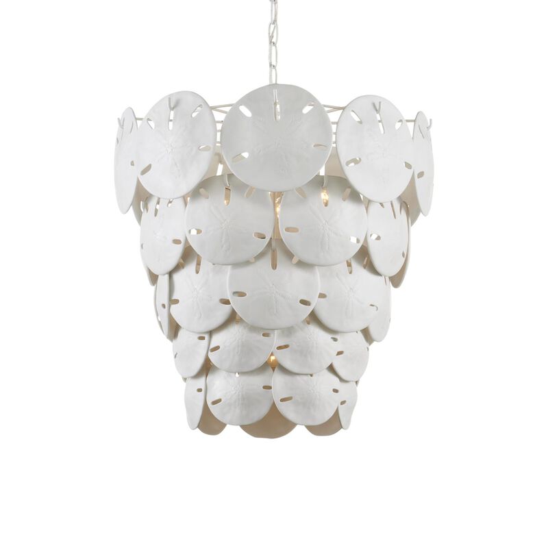Marjorie Skouras Tulum 20 Inch 5 Light Chandelier by Currey & Company