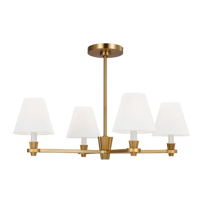 Alexa Hampton Paisley 28 Inch Chandelier by Visual Comfort Studio