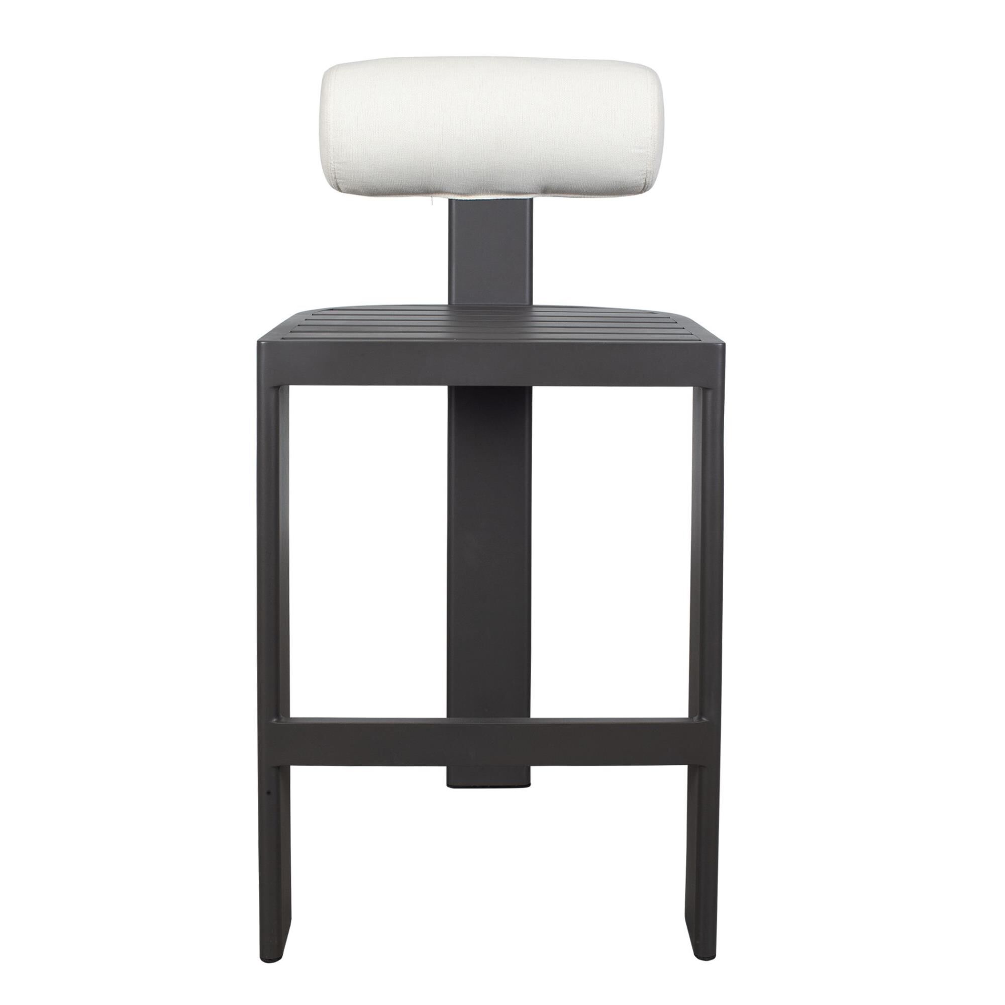 Bolster Back 43 Inch Stool by Uttermost