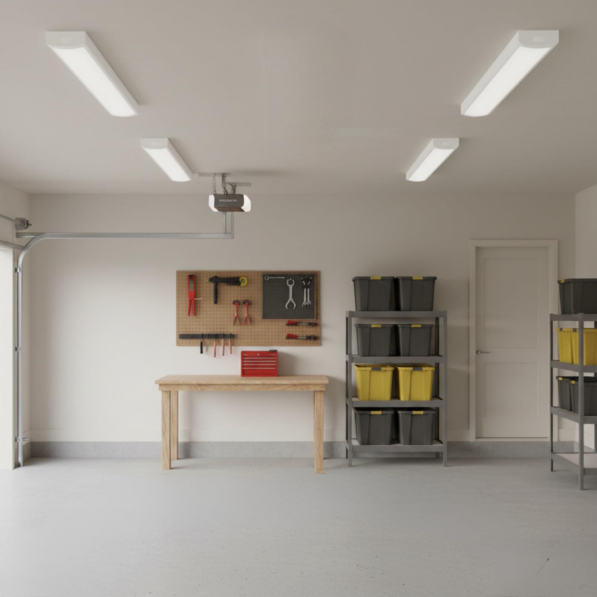 Shown in White finish and Frosted glass