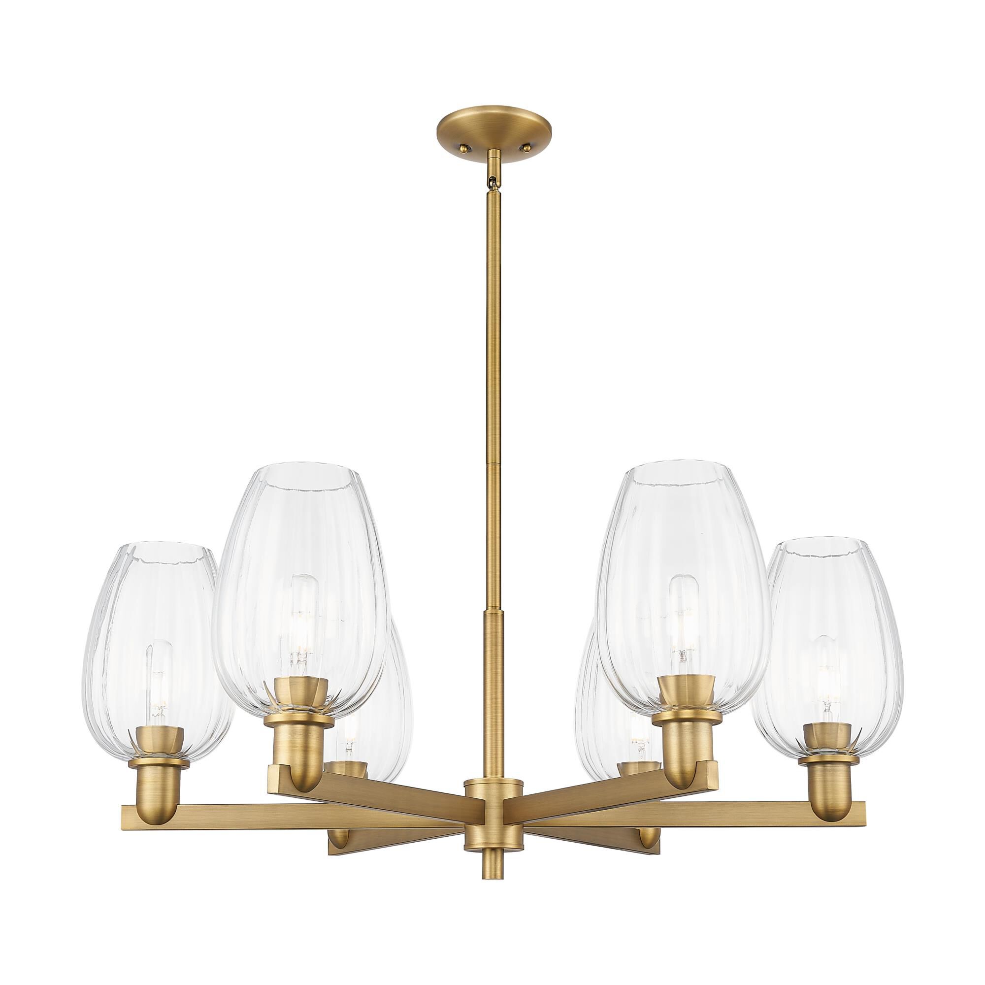 Shown in Brushed Brass finish