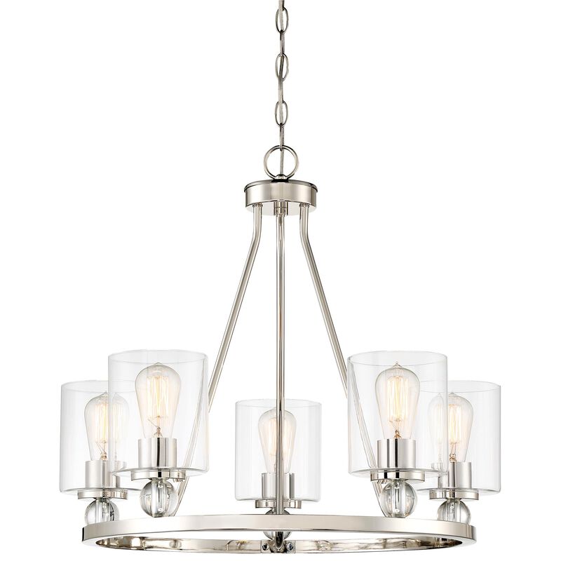 Studio 5 25 Inch 5 Light Chandelier by Minka Lavery