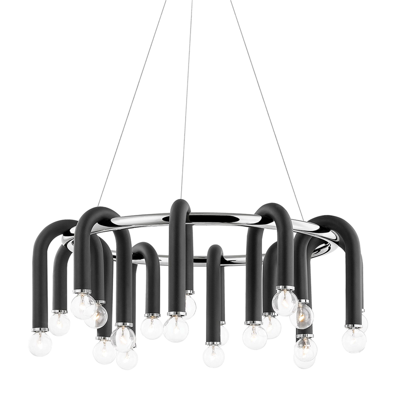 Whit Medium Chandelier by Mitzi