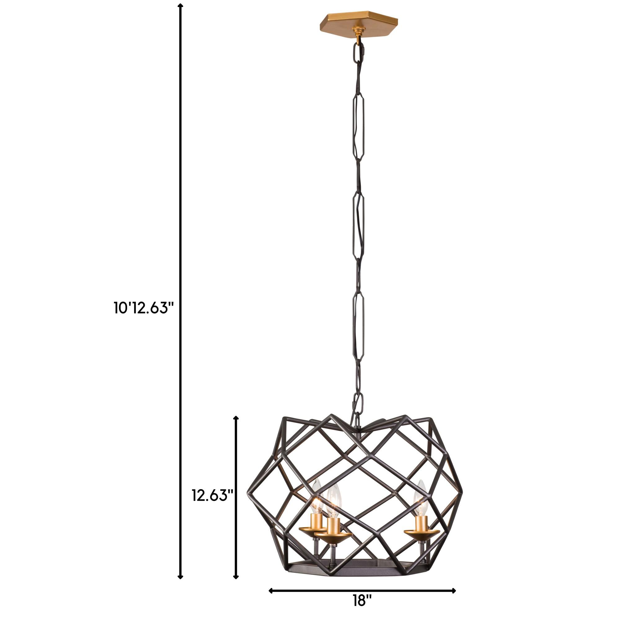 Geo 18 Inch Large Pendant by Varaluz