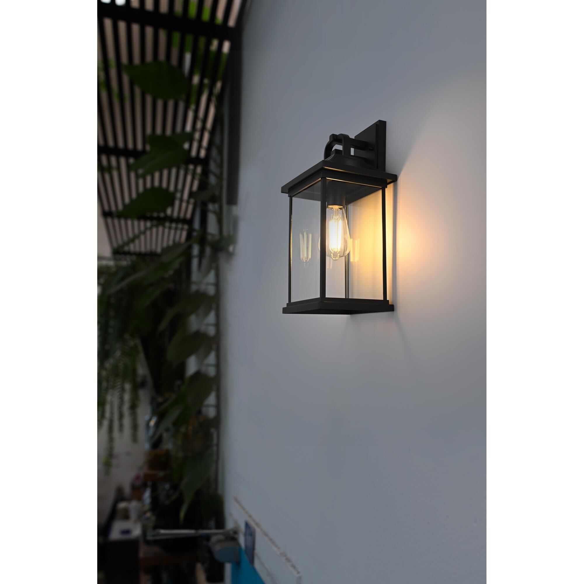 Saul 16 inch Outdoor Wall Light by Elegant Lighting
