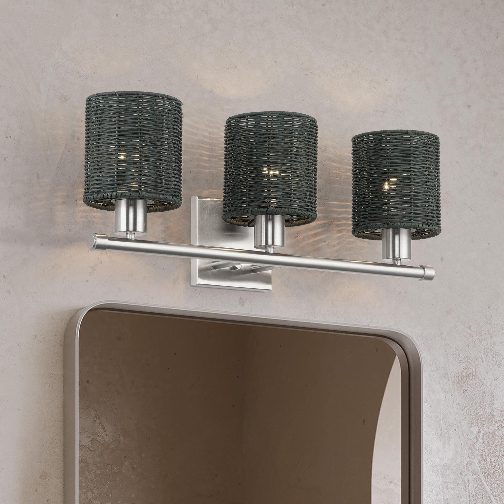Weavington 24 Inch Bath Vanity Light by Livex Lighting
