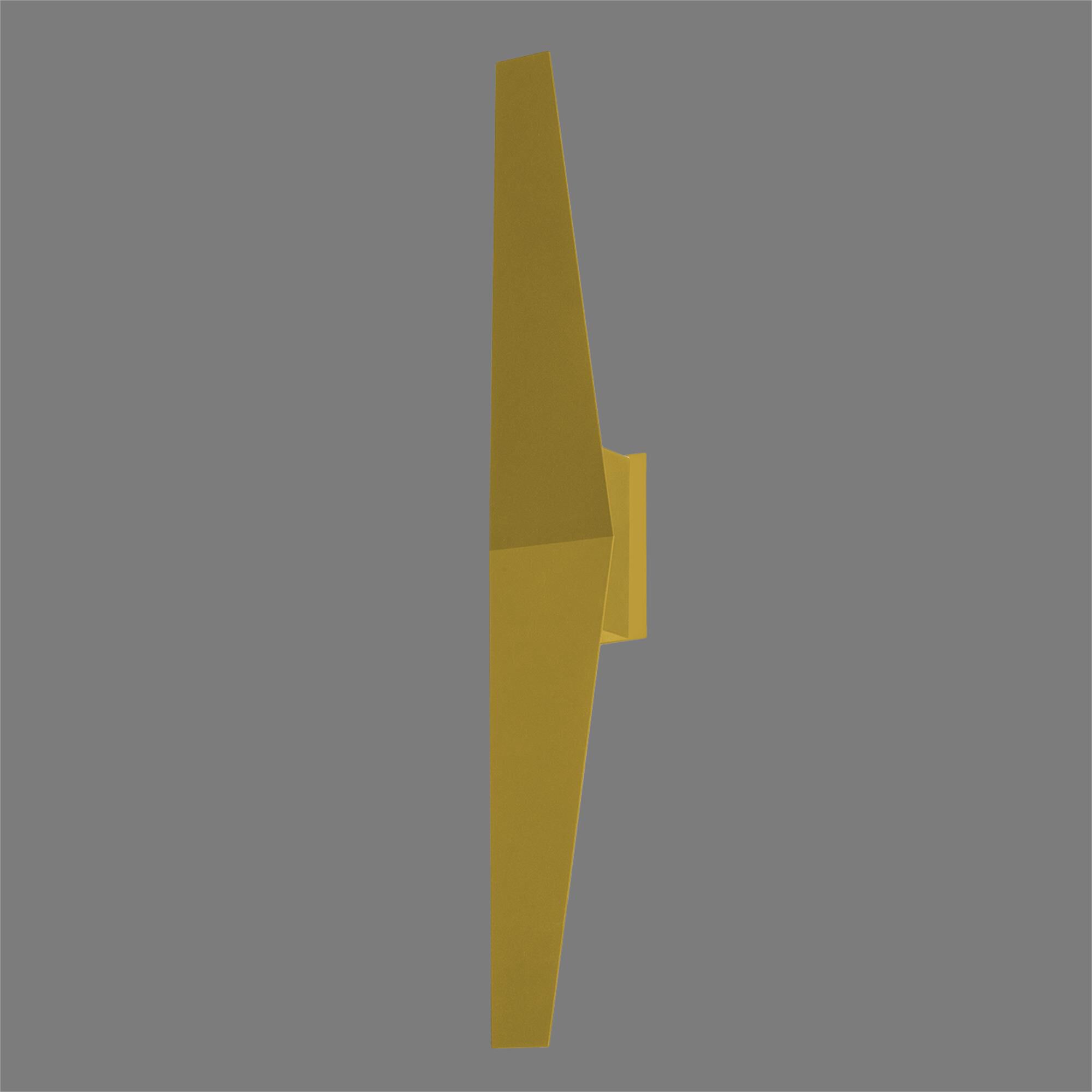 Shown in Gold finish and White Acrylic glass
