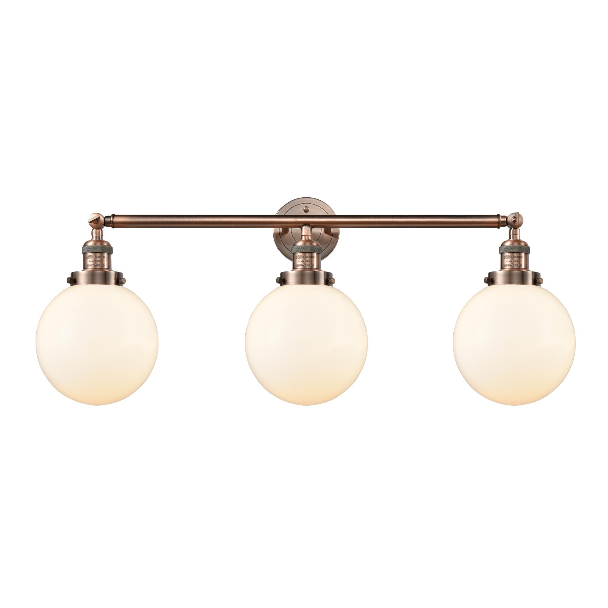 Bruno Marashlian Large Beacon 32 Inch 3 Light Bath Vanity Light by Innovations Lighting