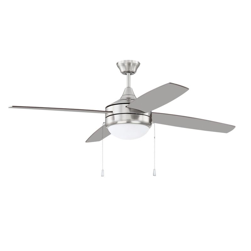 Phaze 52 Inch 4 Blade Ceiling Fan with Light Kit by Craftmade