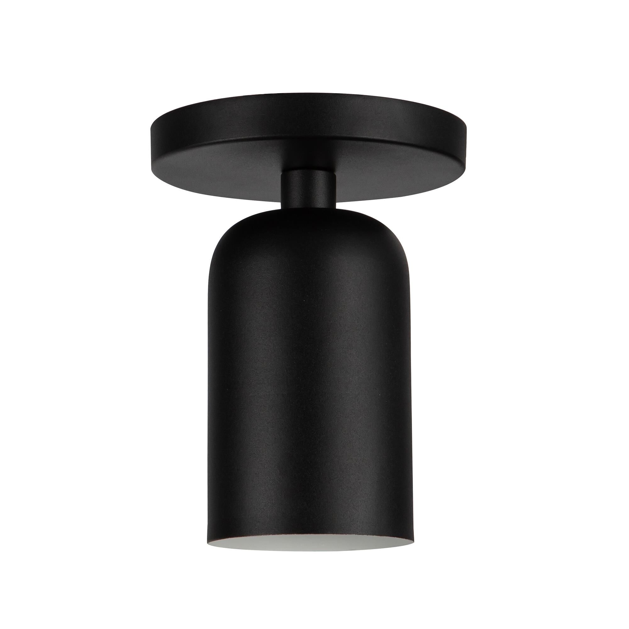 Shown in Black finish and Steel shade