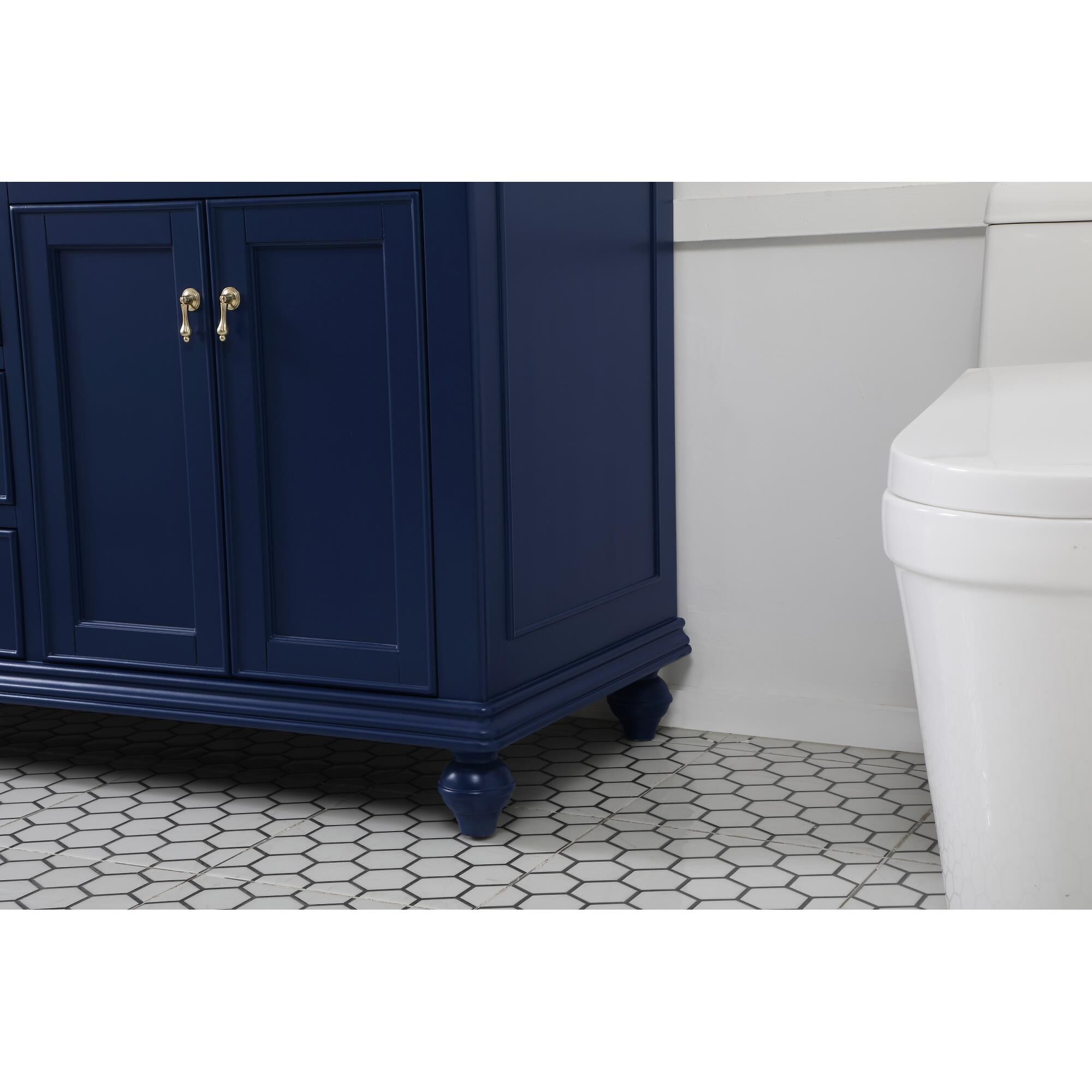 Shown in Blue finish