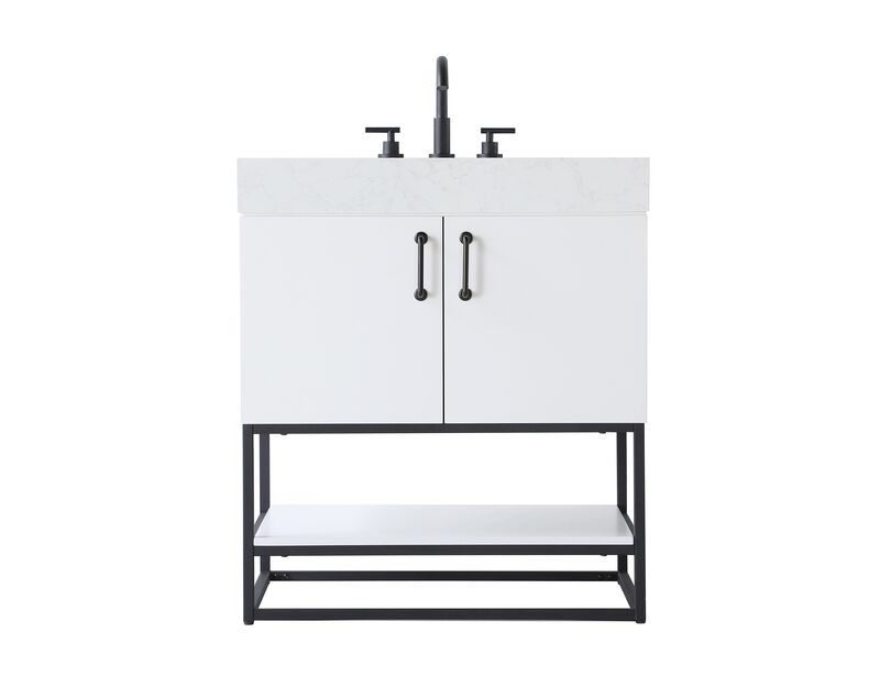 Caroline 30 Inch Bath Vanity by Elegant Dcor