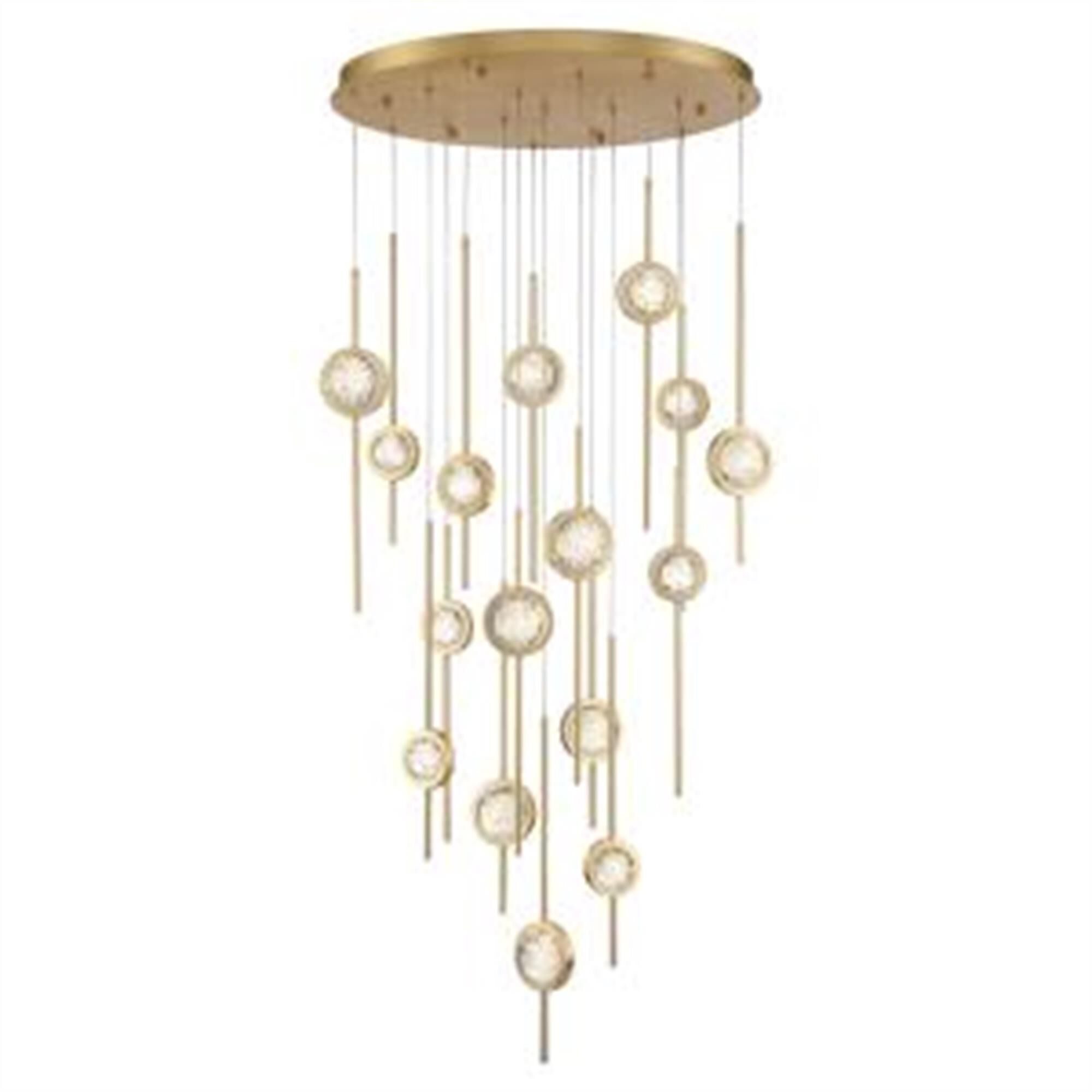 Shown with Aluminum/Glass shade
