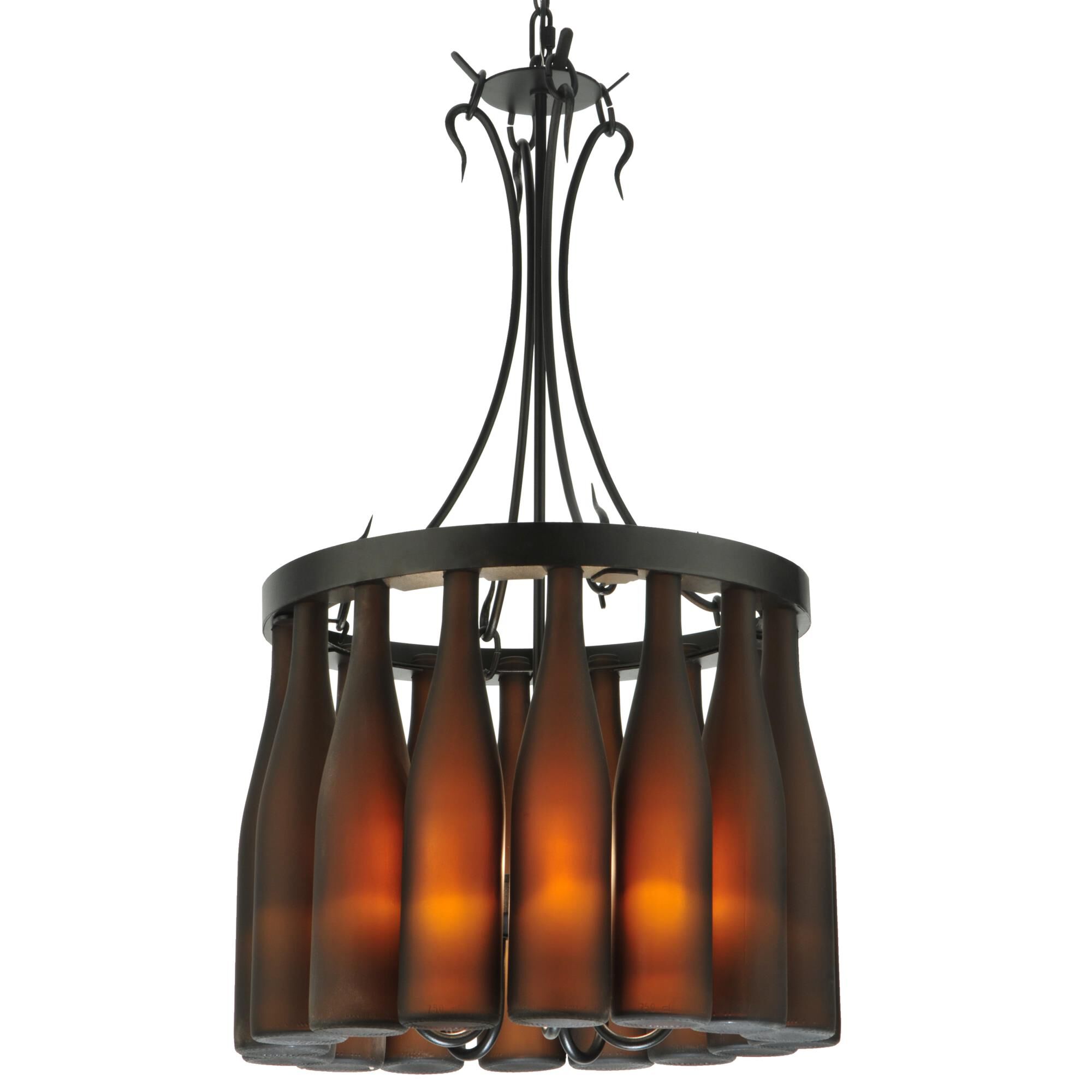 Tuscan Vineyard Villa 18 Inch 5 Light Mini Chandelier by Meyda Lighting