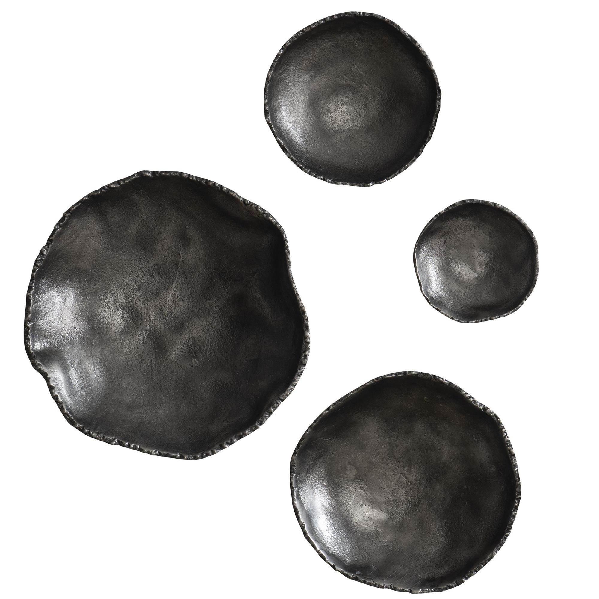 Uttermost Lucky Coins Nickel Wall Decor, Set/4 Alternative Wall Art by Uttermost