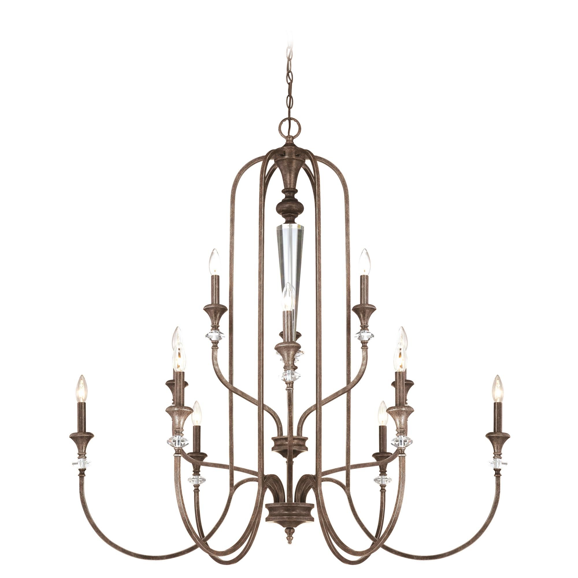 Boulevard 44 Inch 12 Light Chandelier by Craftmade