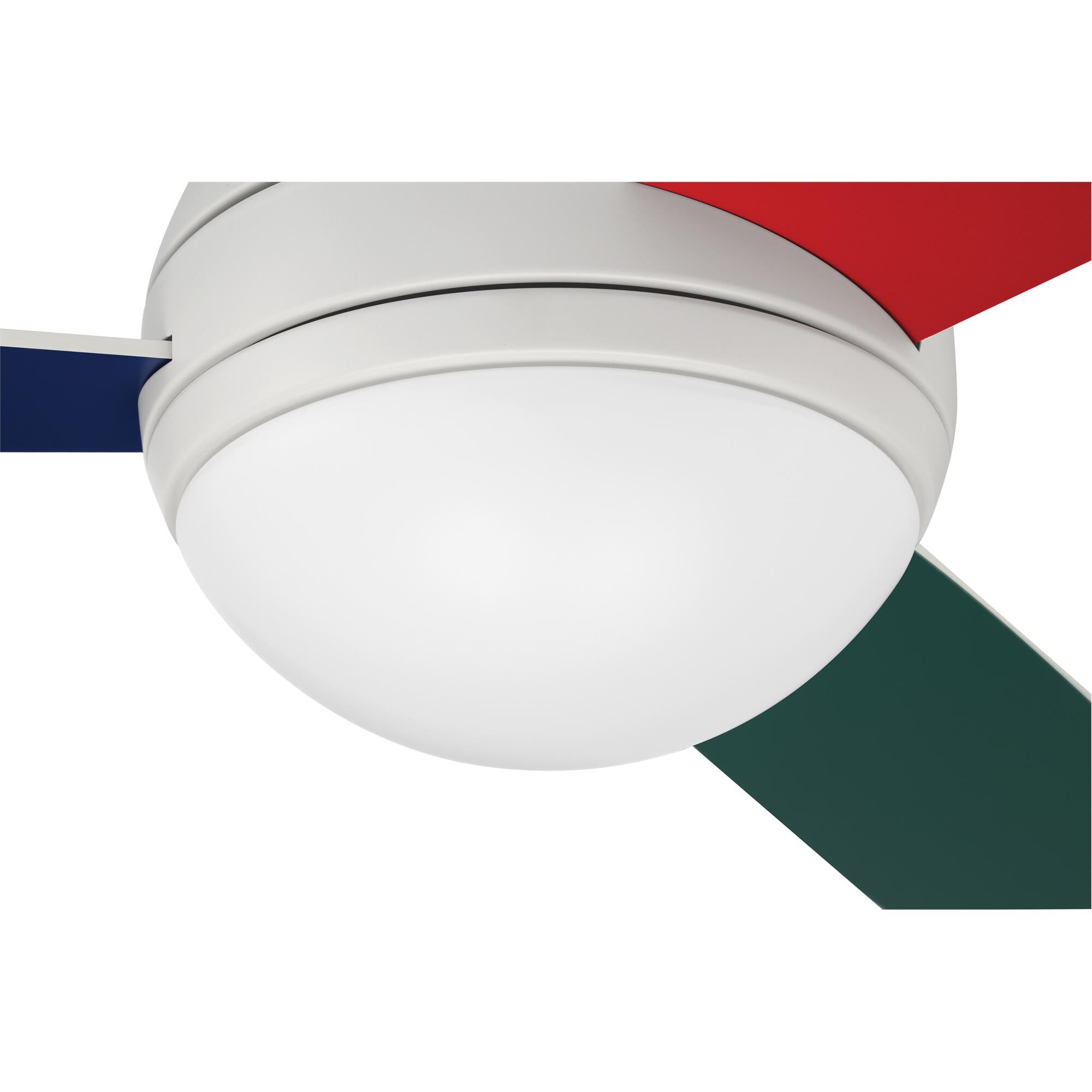 Keen 48 Inch Ceiling Fan with Light Kit,