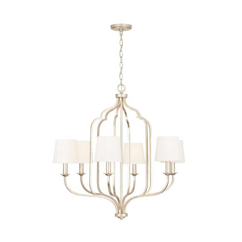 Ophelia 31 Inch 6 Light Chandelier by Capital Lighting Fixture Company