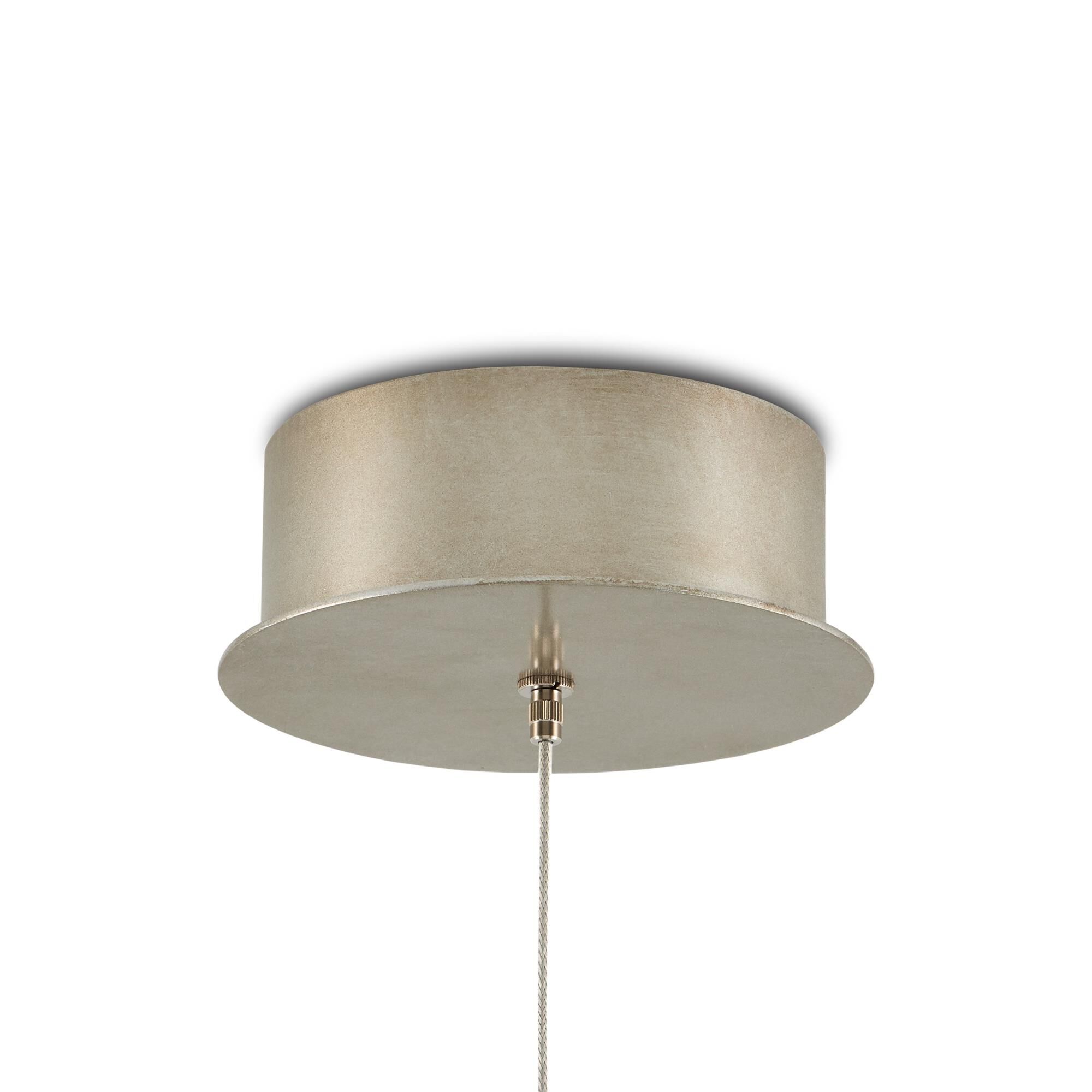 Shown in White, Silver finish and White Ceramic shade