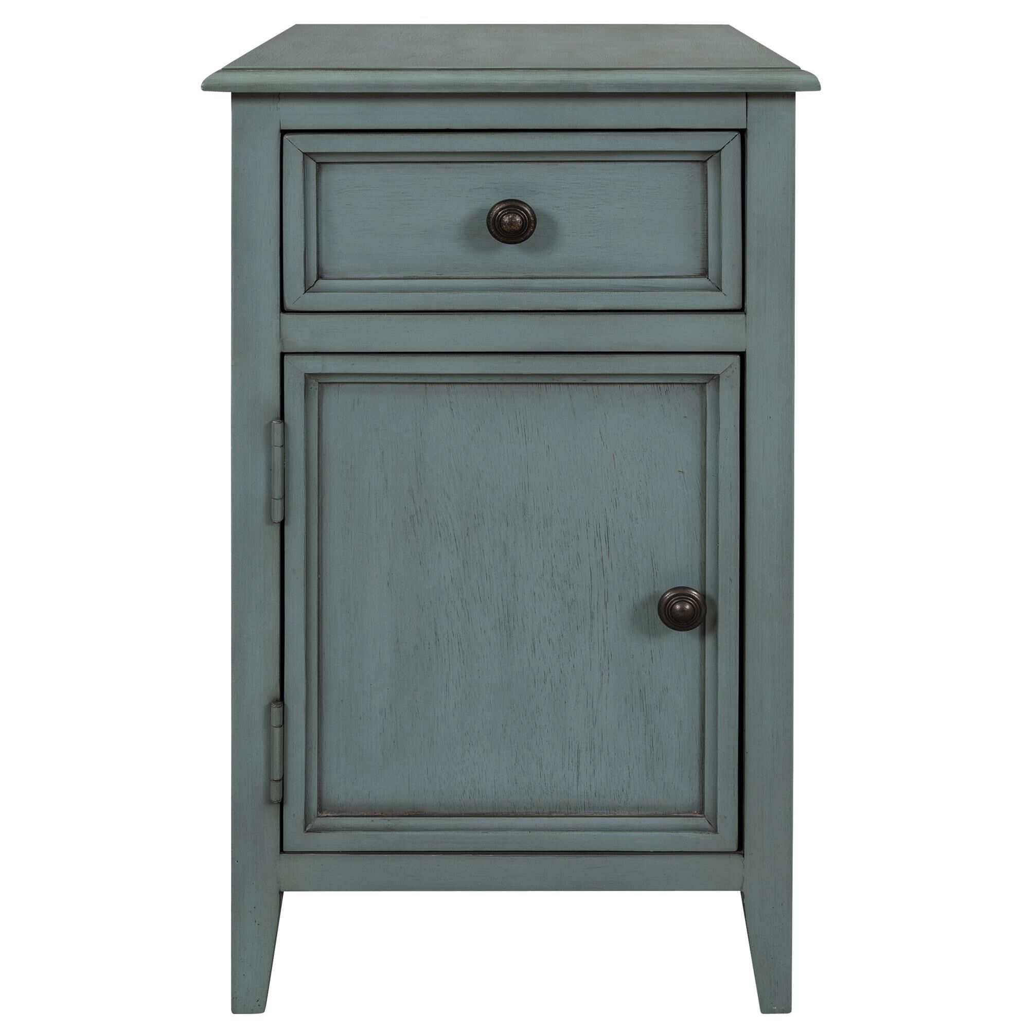 Aged Seafoam End Table by Stylecraft
