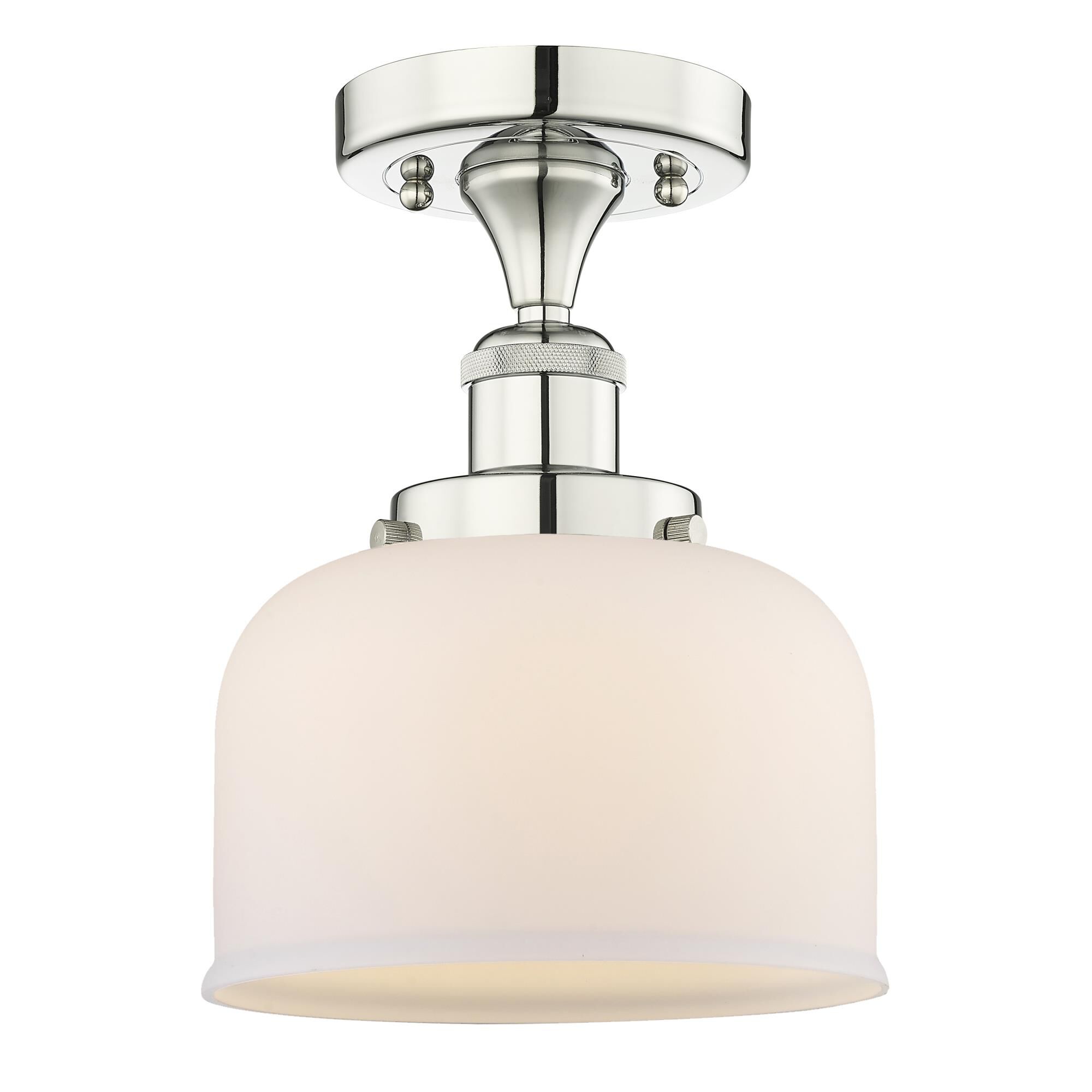 Bruno Marashlian Bell 6 Inch 1 Light Semi Flush Mount by Innovations Lighting