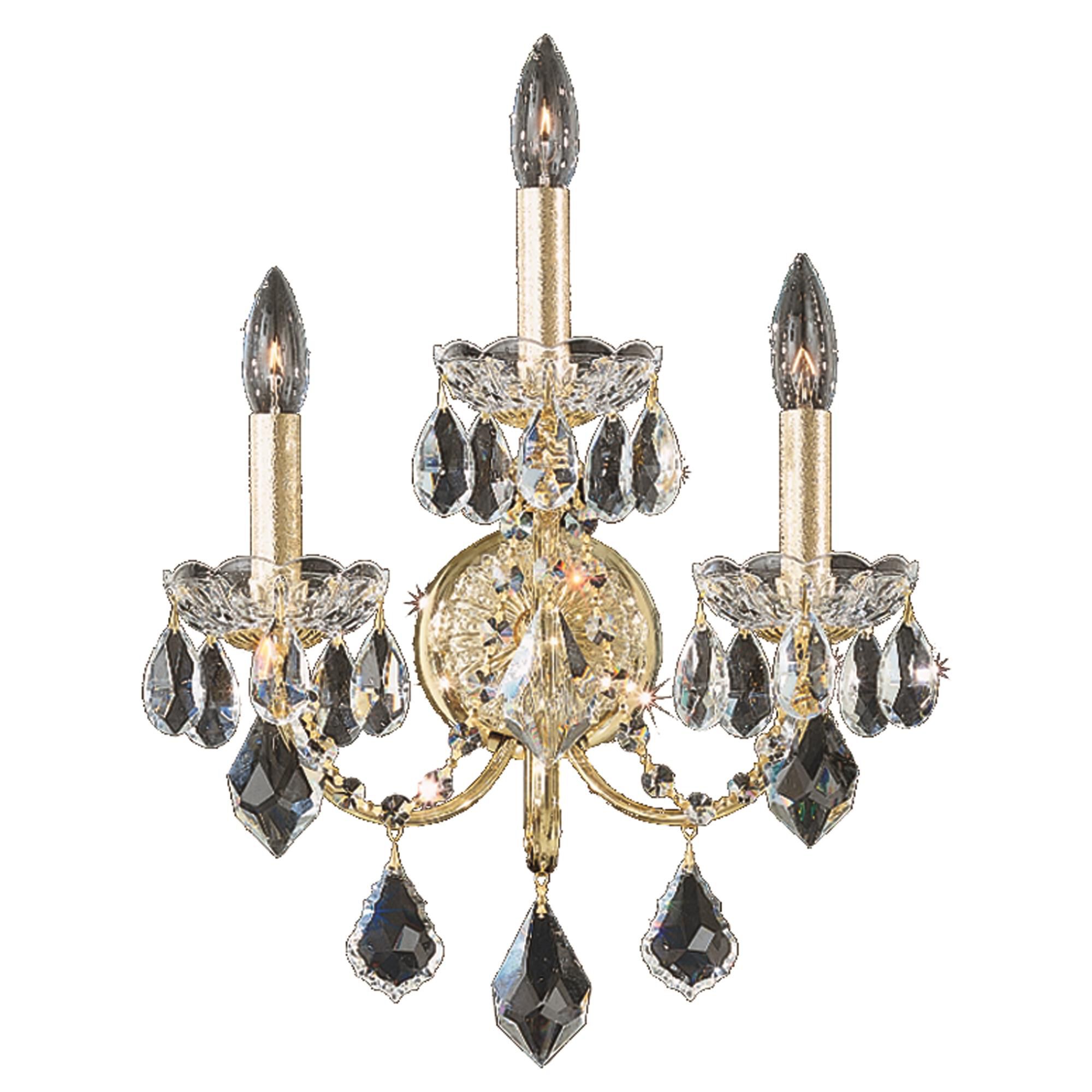 Shown in Aurelia Gold finish and Clear Heritage crystal and Aurelia Gold glass