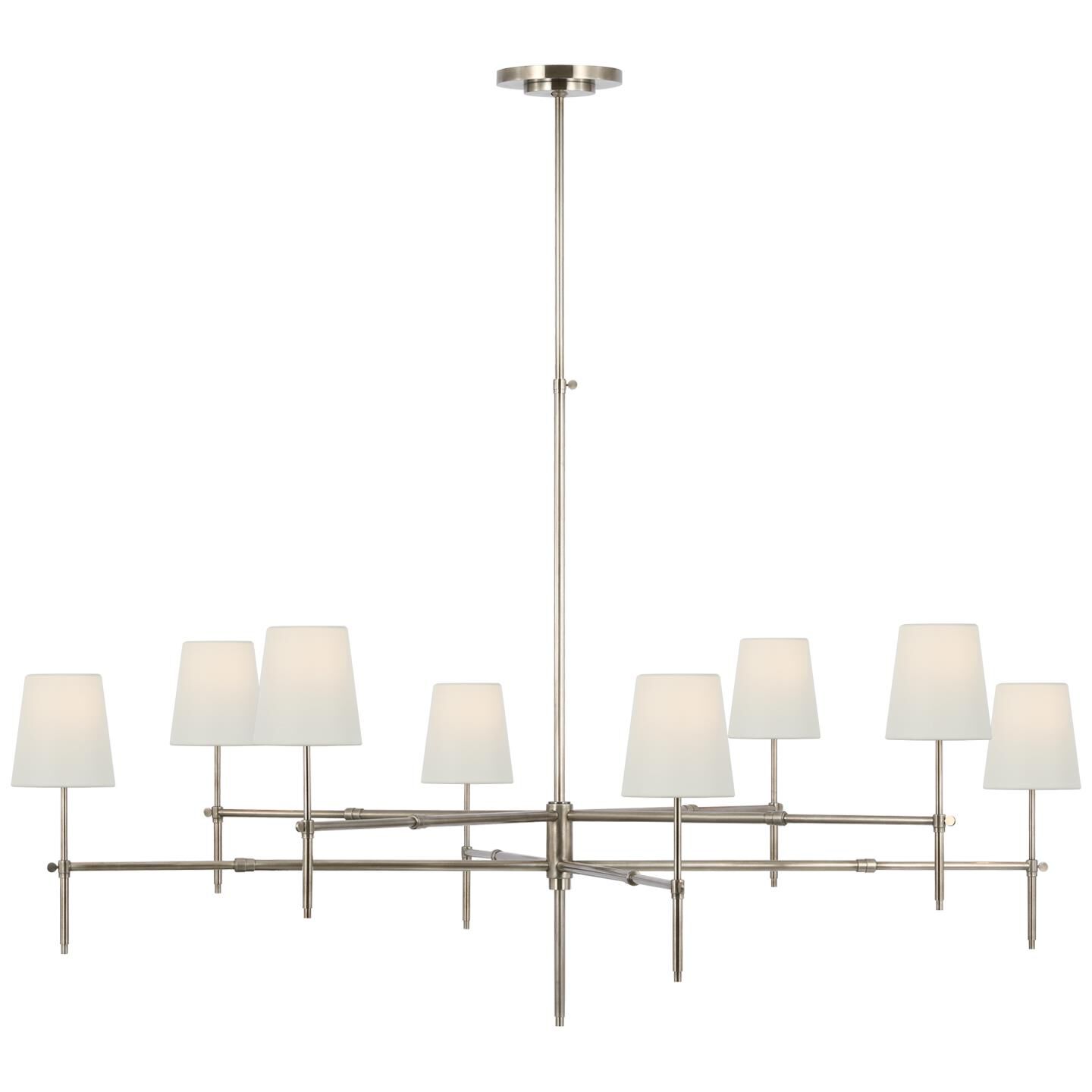 Thomas O'Brien Bryant 60 Inch 8 Light LED Chandelier by Visual Comfort Signature Collection