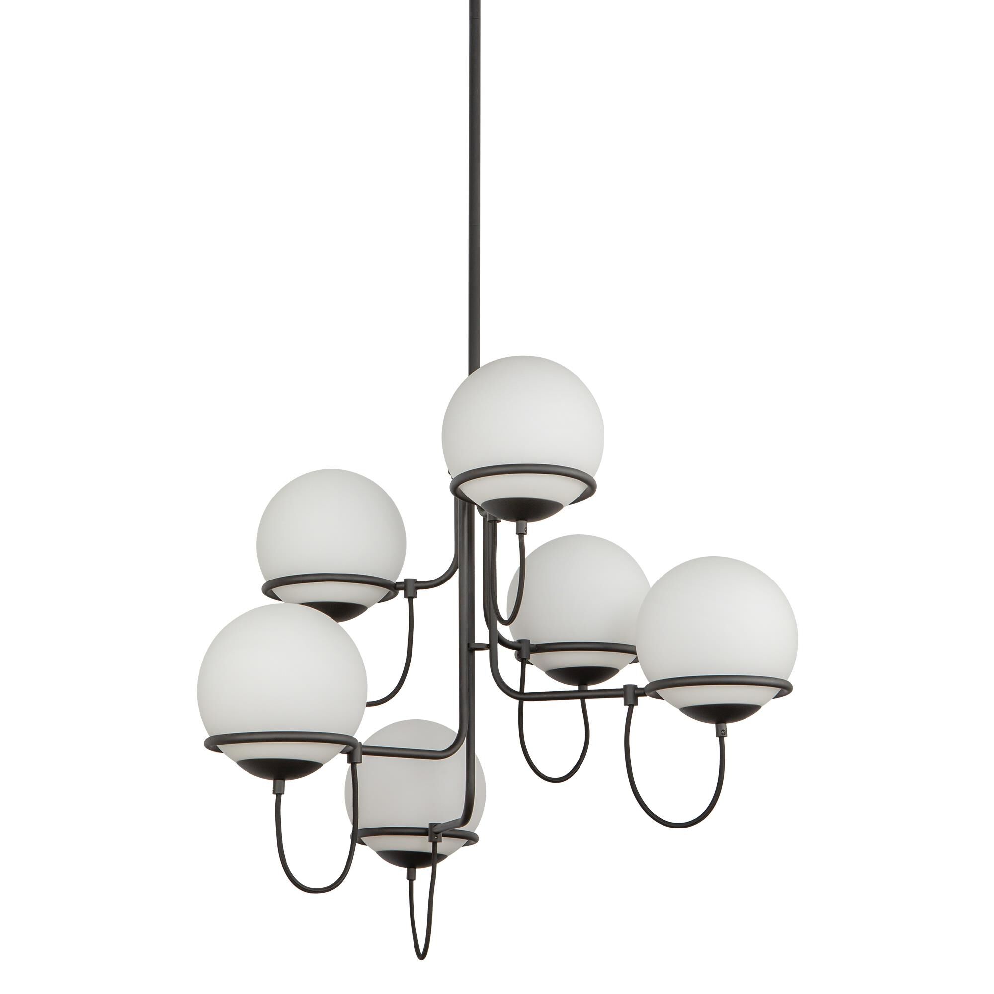 Shown in Aged Brass/Opal Glass|matte Black/Opal Glass finish and Opal glass and Opal Glass shade