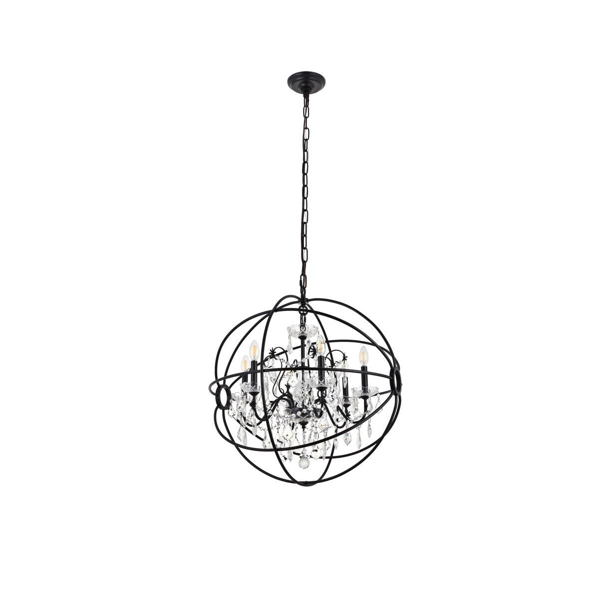 Cordelia 25 Inch Large Pendant by Elegant Lighting