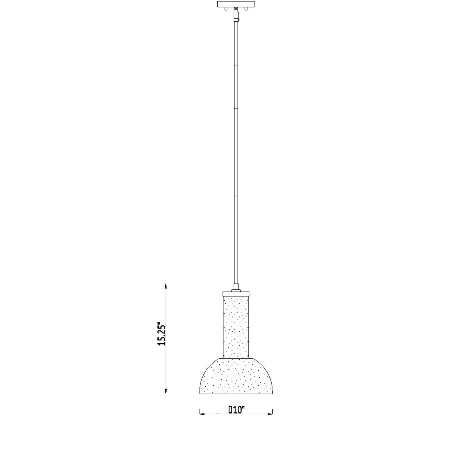 Designers Fountain Nova 10 Inch Mini Pendant