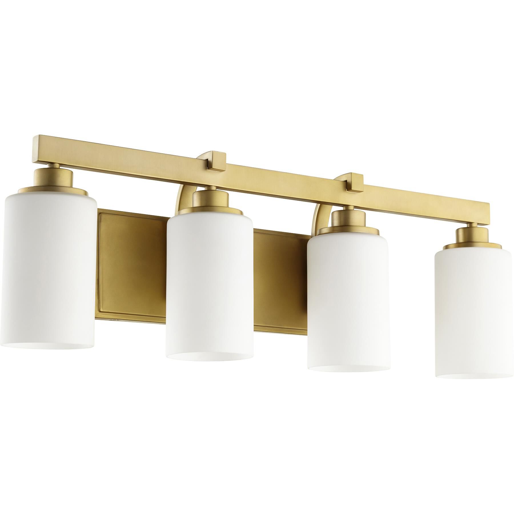 Lancaster 27 Inch 4 Light Bath Vanity Light by Quorum International