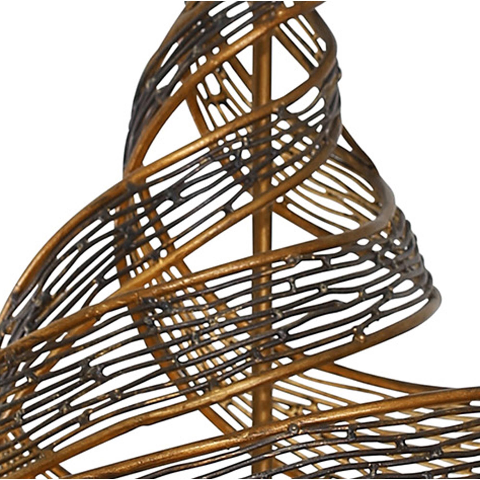 Shown in Hammered Ore finish and Hand-Forged Recycled Steel shade