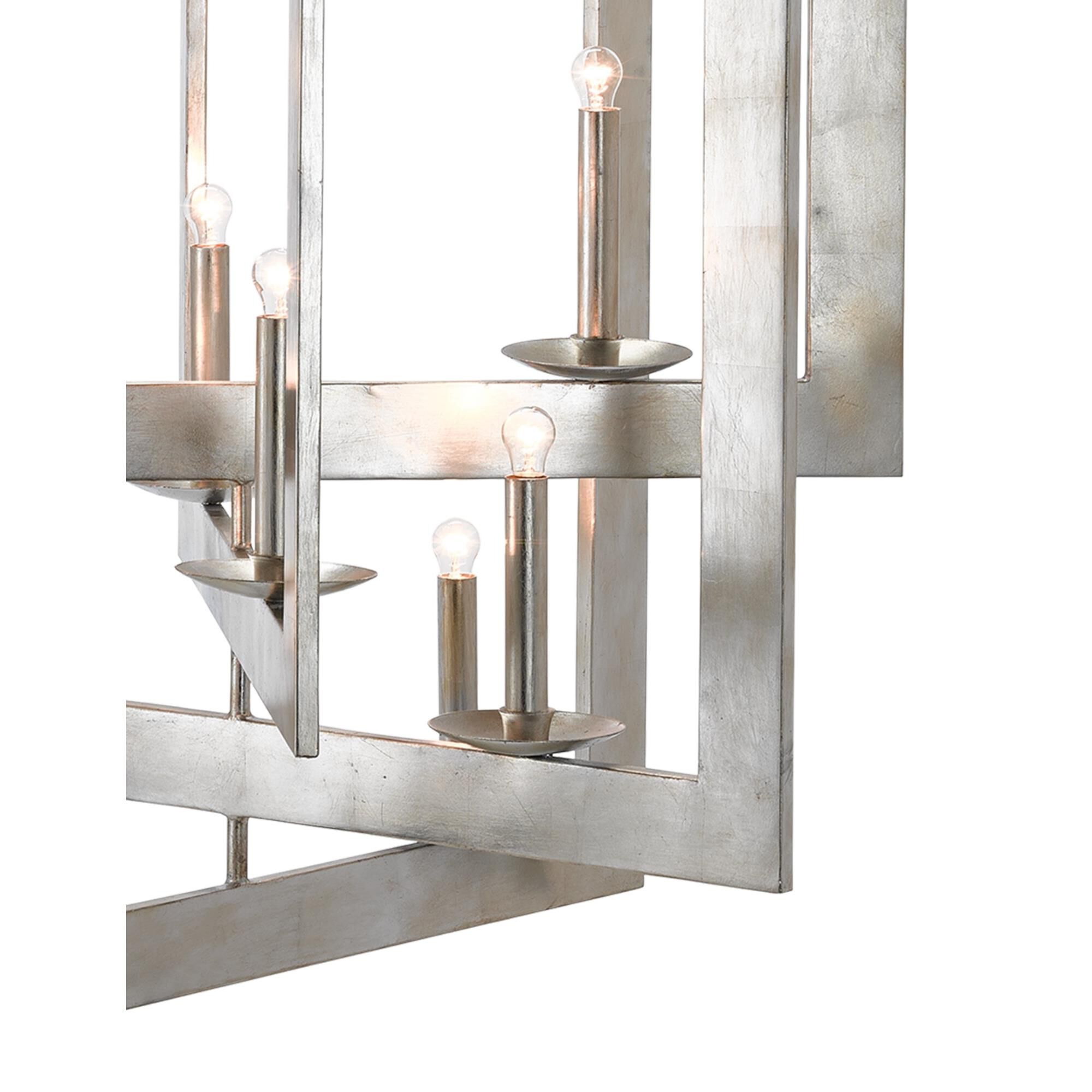 Middleton Grand 45 Inch 8 Light Chandelier by Currey and Company