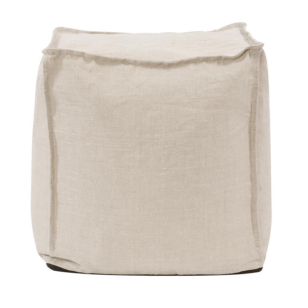 Square Pouf Ottoman by Howard Elliott Collection