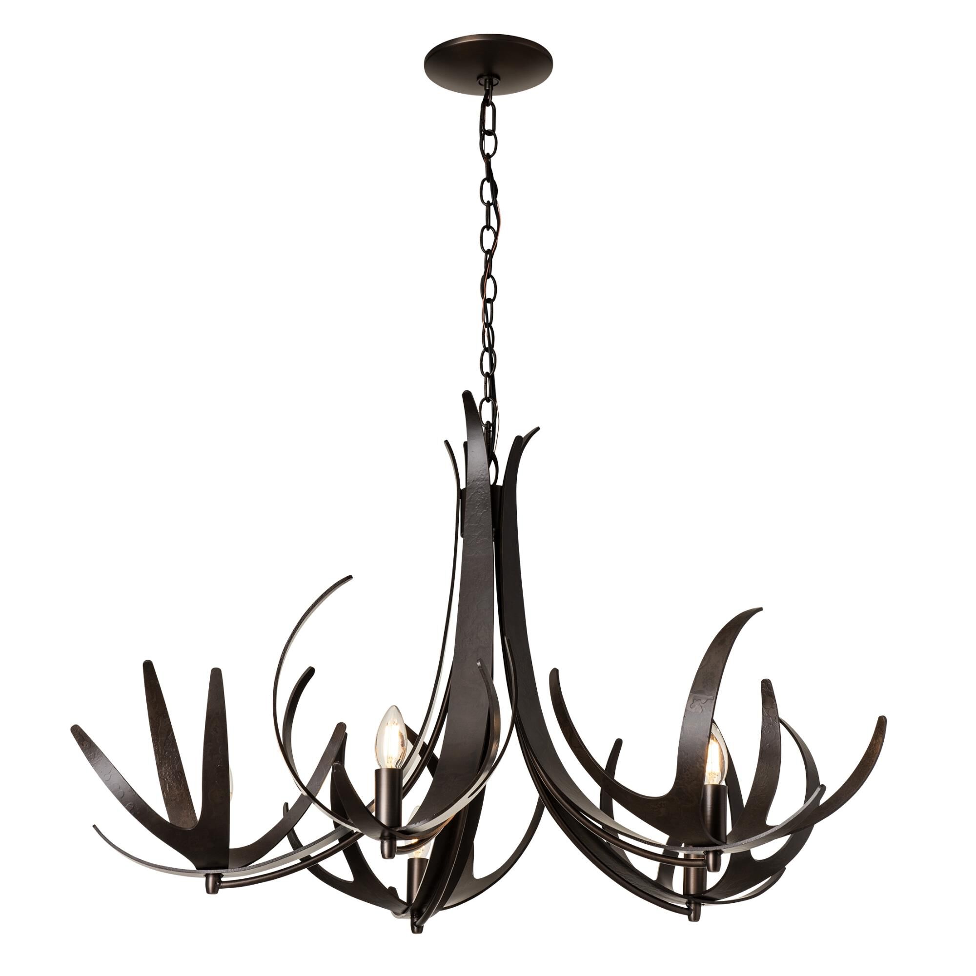 Caribou 41 Inch Chandelier by Hubbardton Forge
