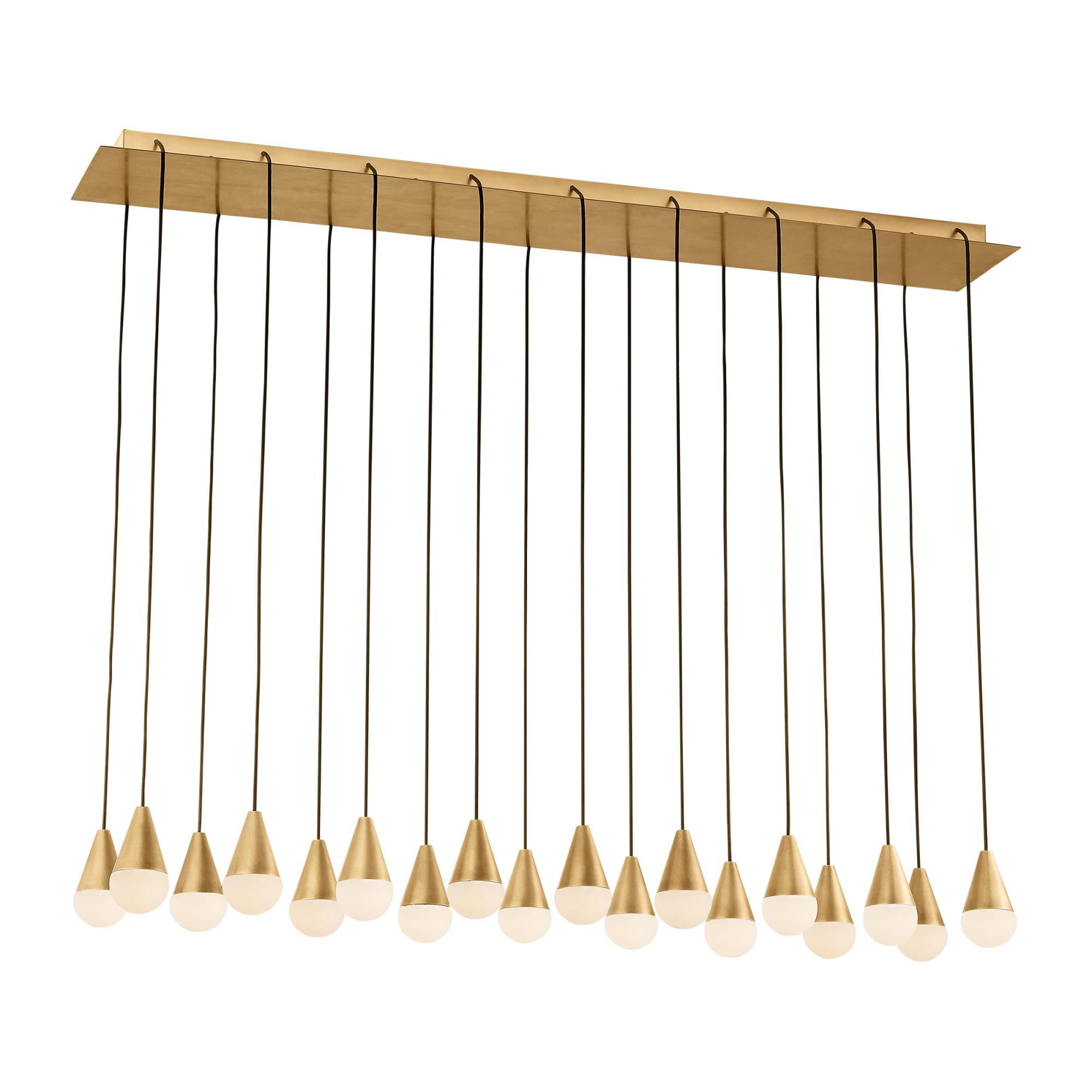 Sean Lavin Cupola 45 Inch Linear Suspension Light by Visual Comfort Modern Collection