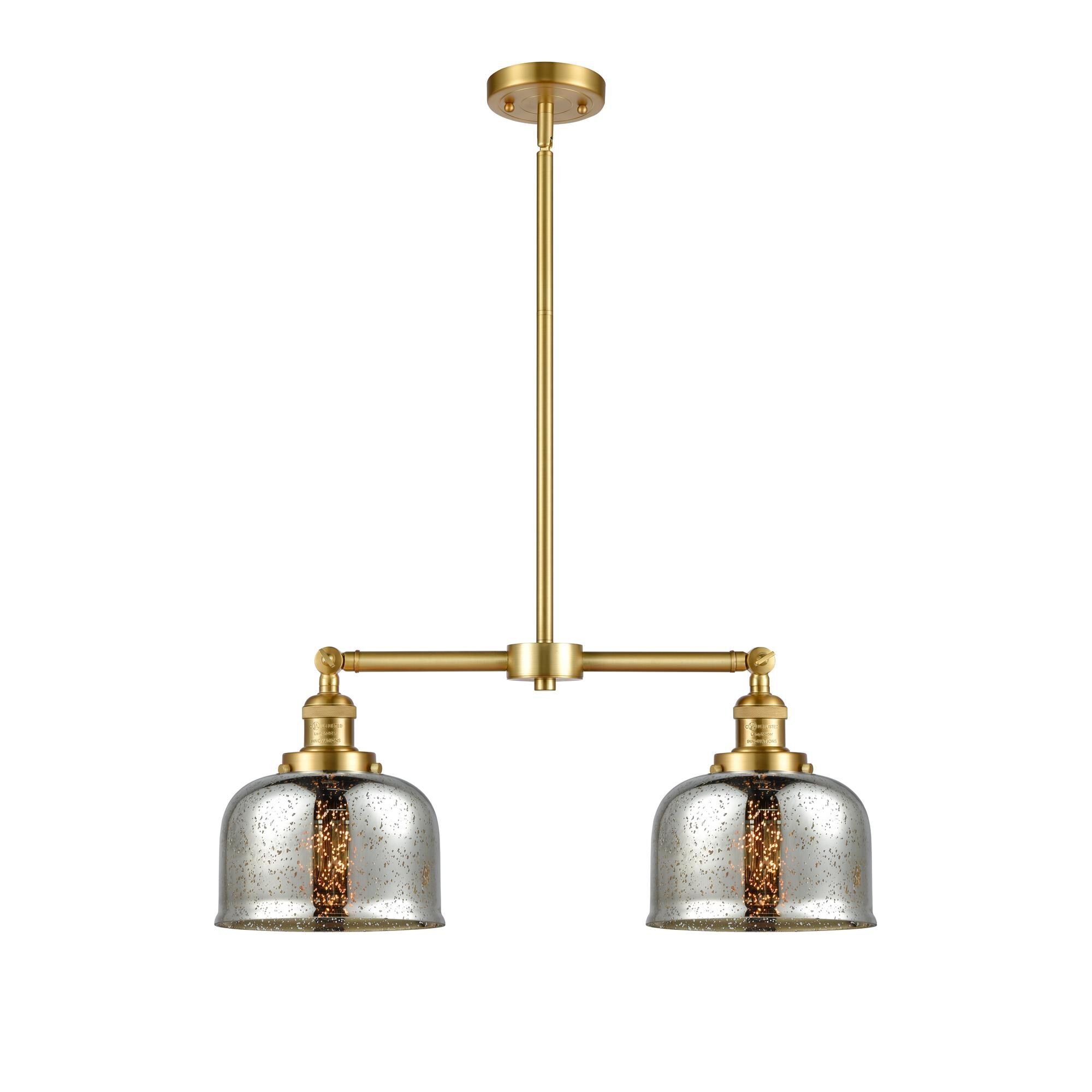 Bruno Marashlian Large Bell 21 Inch 2 Light Mini Chandelier by Innovations Lighting