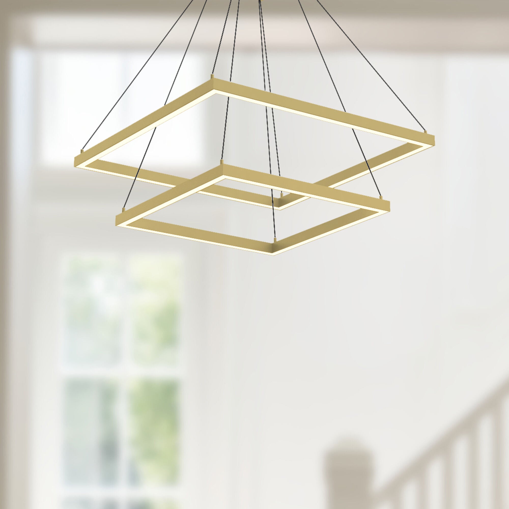 Shown in Brushed Gold finish