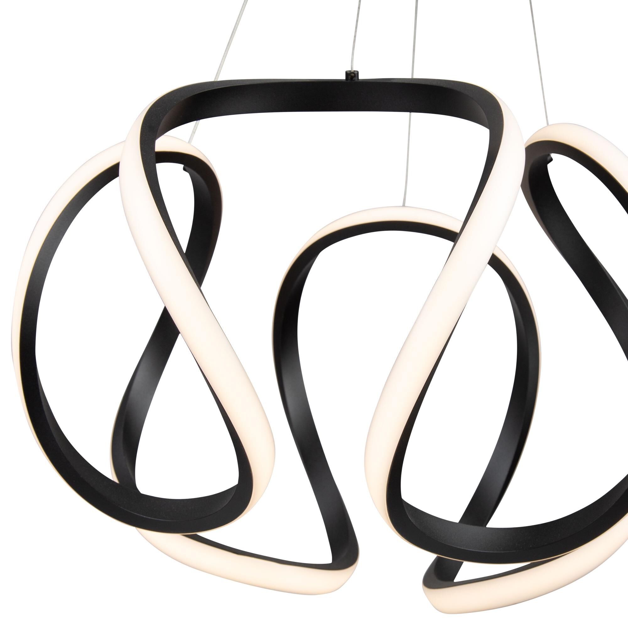 Shown in Black finish and - shade