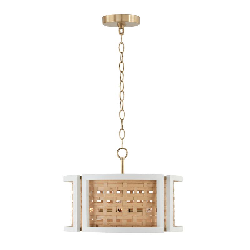 Lola 16 Inch 4 Light Semi Flush Mount by Capital Lighting Fixture Company
