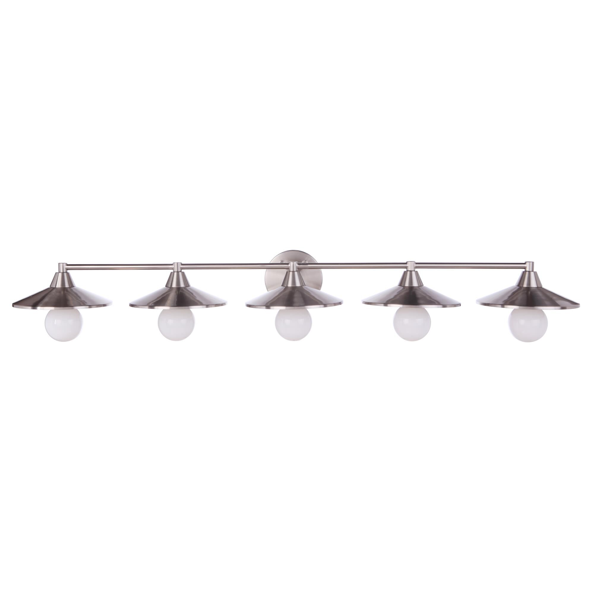 Isaac 46 Inch 5 Light Bath Vanity Light by Craftmade