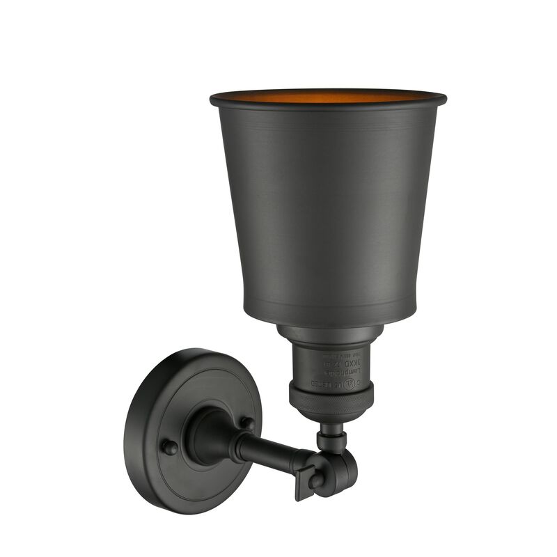 Bruno Marashlian Addison 5 Inch 1 Light Semi Flush Mount by Innovations Lighting