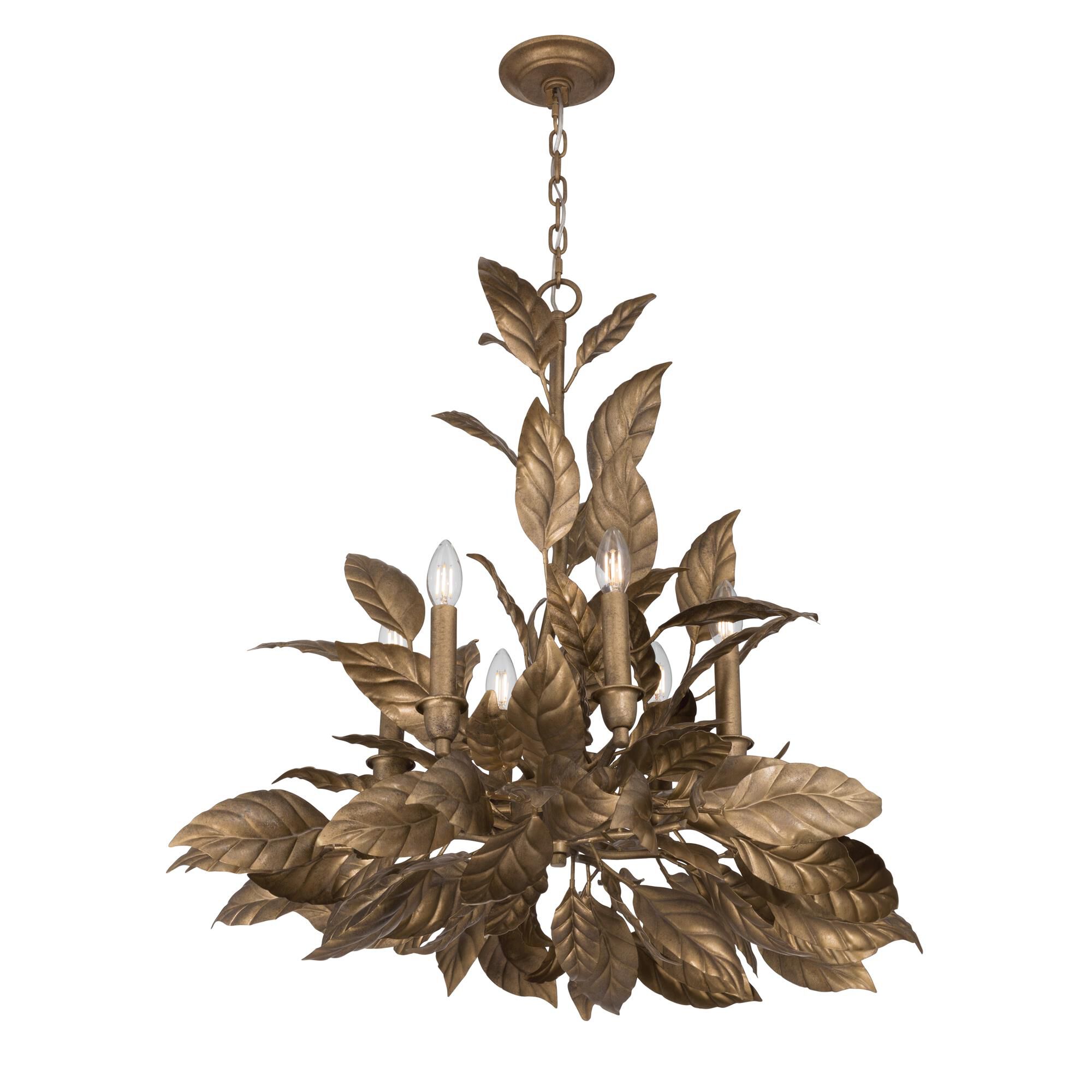 Shown in Weathered Gold finish