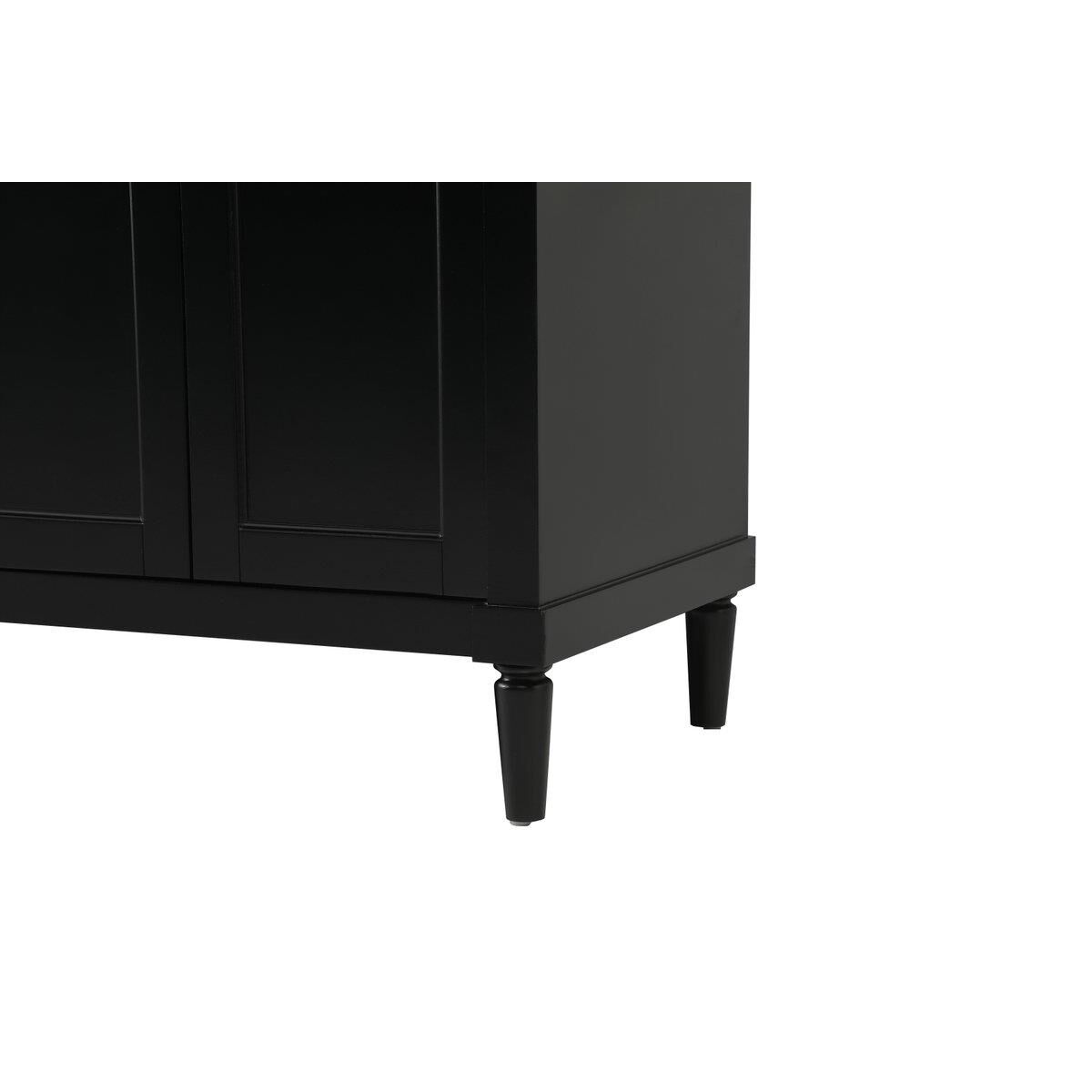 Shown in Black finish