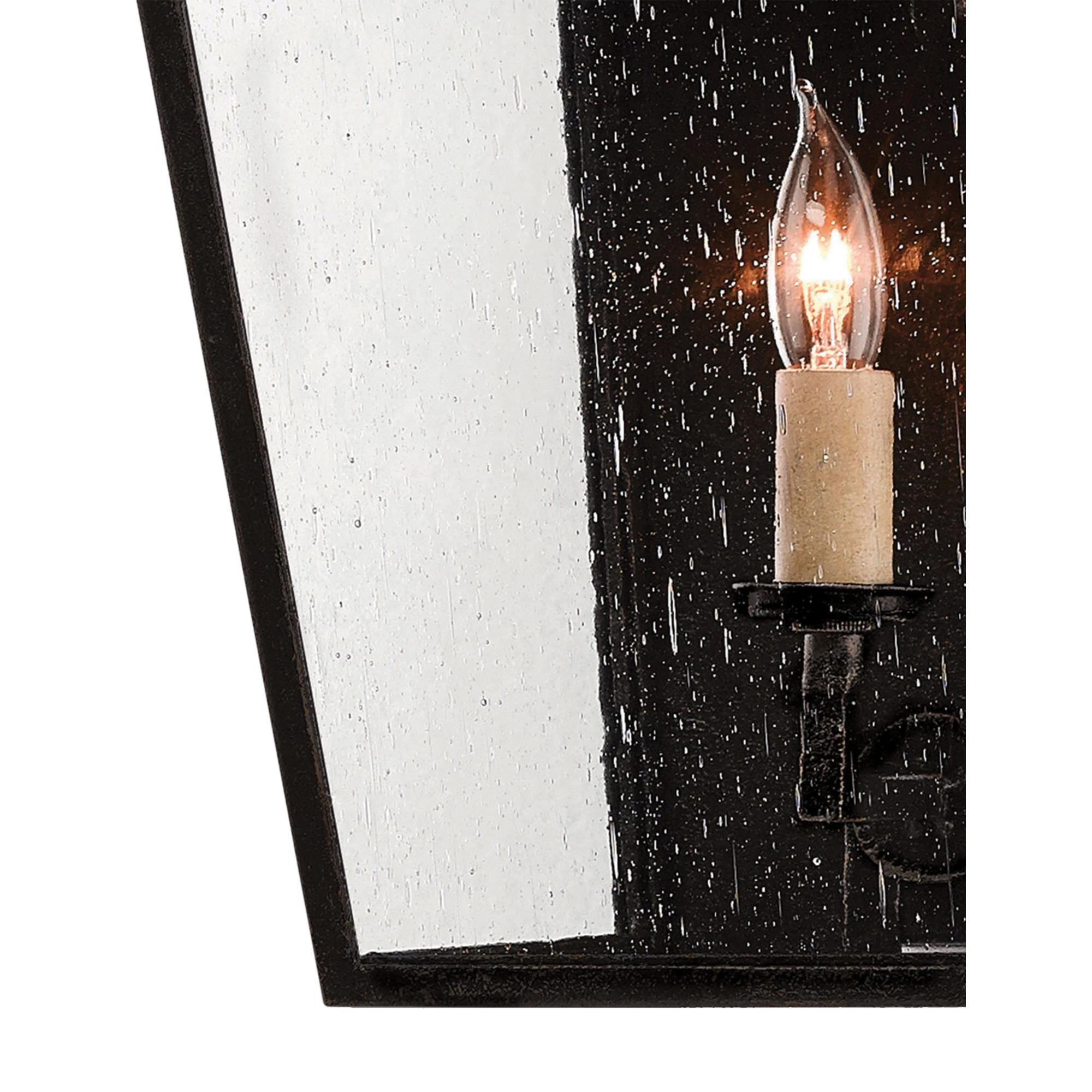 Bening 14 Inch Tall 1 Light Outdoor Wall Light by Currey and Company