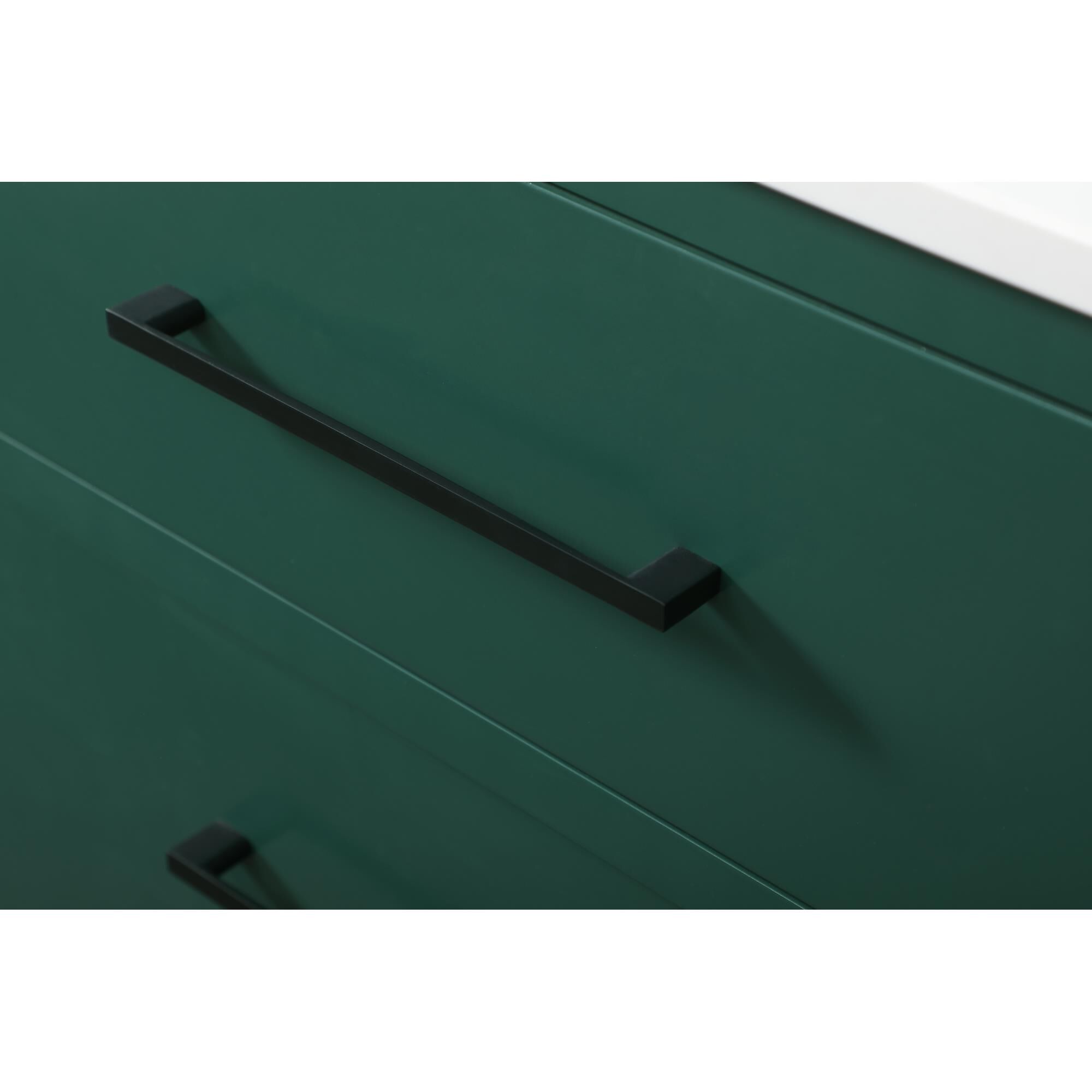 Shown in Green finish