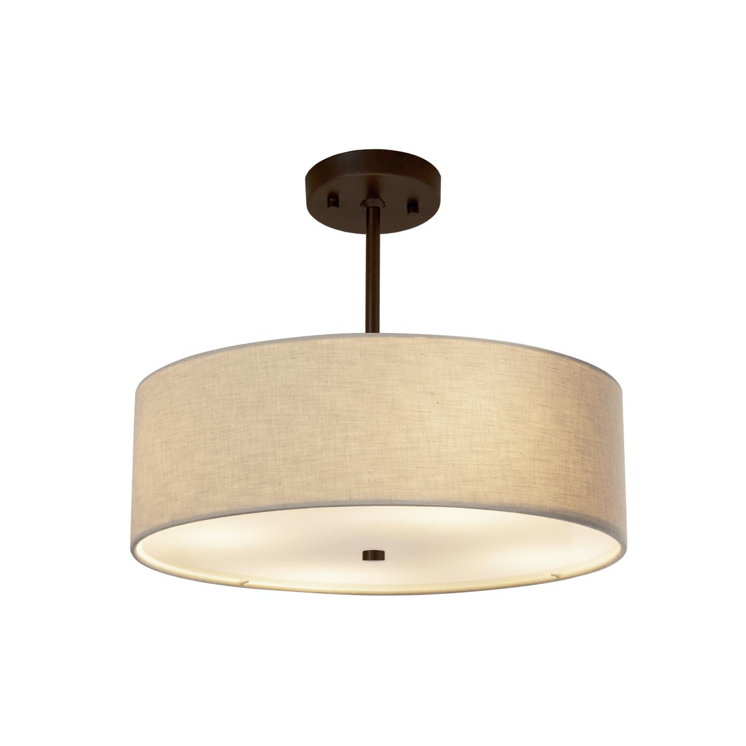 Classic 18 Inch Drum Pendant by Justice Design Group