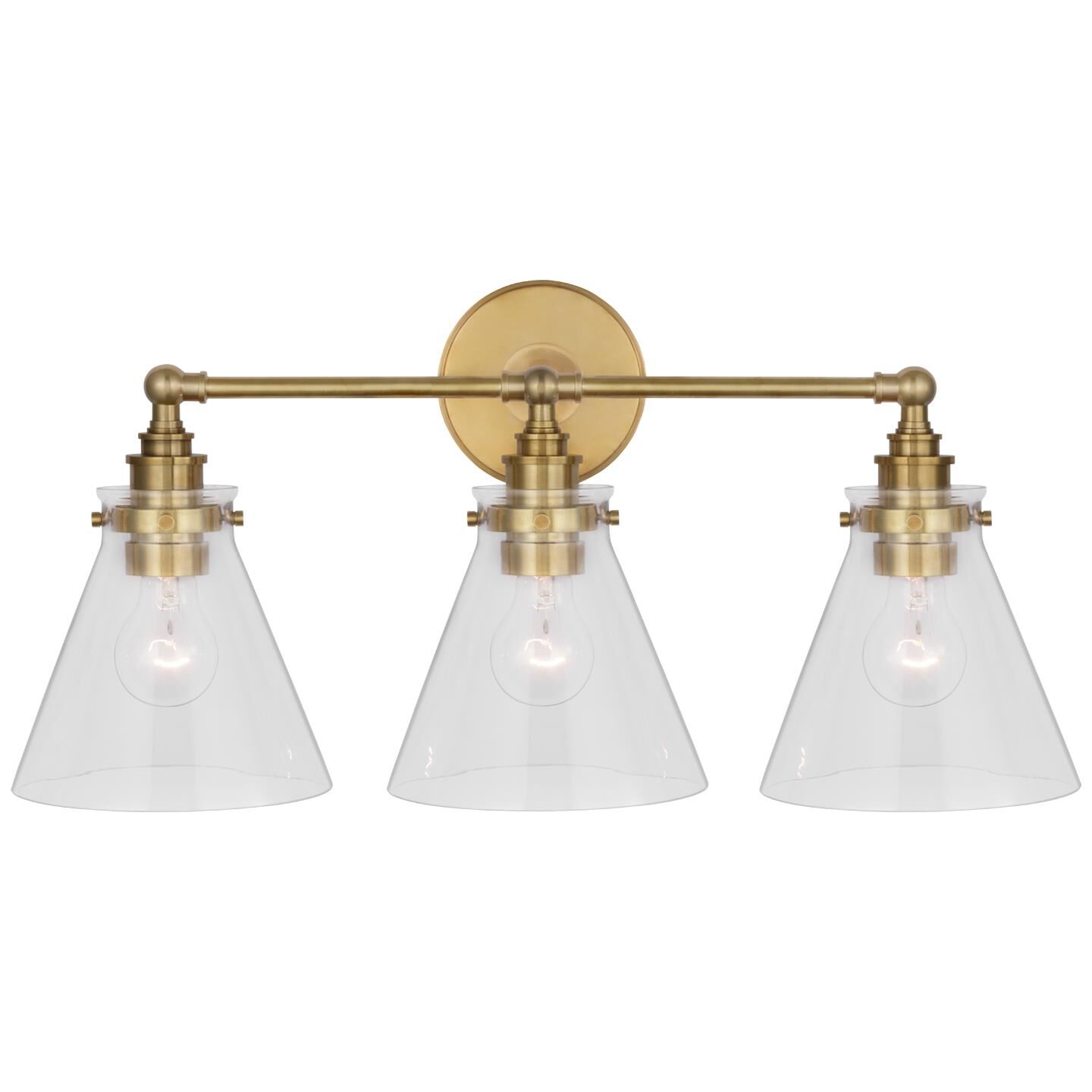 Chapman and Myers Parkington 24 Inch 3 Light LED Bath Vanity Light by Visual Comfort Signature Collection