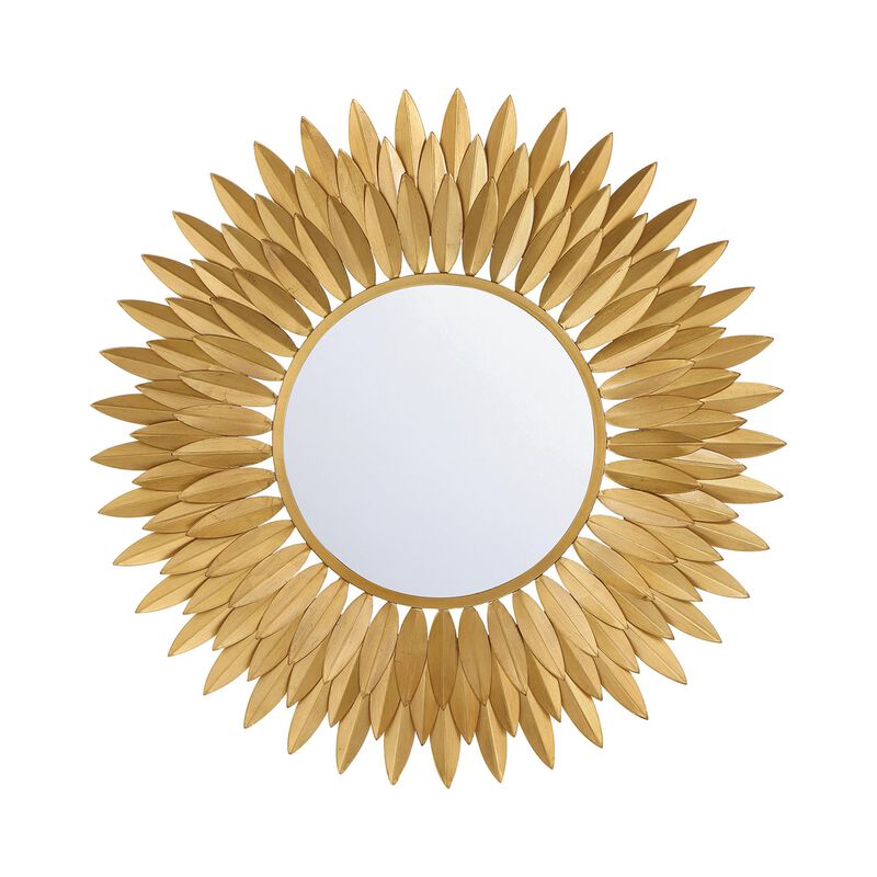 Broche 24 Inch Decorative Mirror by Crystorama